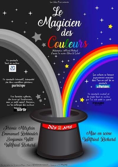 Le magicien des couleurs  Comédie Oberkampf  AgendaSpectacles.fr